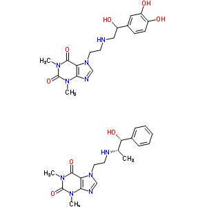 (C35H46Cl2N10O8) Acrinor;Decrinor;AC1NURCN;69910-62-9 (Parent);H 835;1H-Purine-2,6-dione, 3,7-dihydro-7-(2-(((1S,2R)-...
