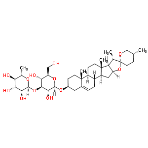 重楼皂苷C价格, Polyphyllin C标准品 | CAS: 76296-71-4 | ChemFaces对照品