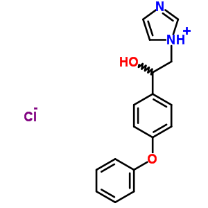 (C17H17ClN2O2) N-((4-Phenoxybenzoyl)methyl)imidazole hydrochloride hydrate;ACETOPHENONE, 2-(1-IMIDAZOLYL)-4'-PH...