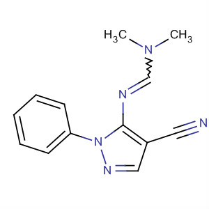 (E)-N-(4-cyano-1-phenyl-1H-pyrazol-5-yl)-N,N-dimethylformimidamide