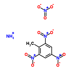 structure r-salt explosive 19 methyl 7 C7H9N5O9  8006 nitrate ammonium 1,3,5 2