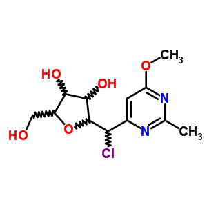 (C12H17ClN2O5) NSC370473;AC1L7RR8;NSC370605;NSC-370473;NSC-370605;2-[chloro-(6-methoxy-2-methylpyrimidin-4-yl)methy...