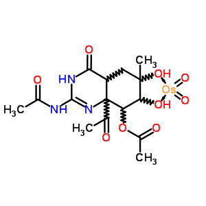 (C15H21N3O9Os) 86971-07-5;Acetamide, N-(8a-acetyl-8-(acetyloxy)-3,4,4a,5,6,7,8,8a-octahydro-6,7-dihydroxy-6-methyl-...