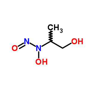 (C3H8N2O3) 1-Propanol, 2-(hydroxynitrosoamino)-, (+)-