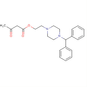 2-(4-benzhydry-1-piperazinyl)ethyl acetoacetate ester