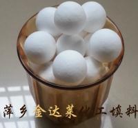 惰性瓷球 催化剂支撑覆盖陶瓷球 氧化铝刚玉瓷球  精填牌金达莱