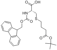 4-[(2R)-carboxy-2-(9H-fluoren-9-ylmethoxycarbonylamino)ethylsulfanyl]butyric acid tert butyl ester