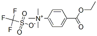 4-(Ethoxycarbonyl)-N,N,N-trimethylbenzenaminium triflate