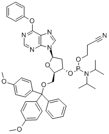 5'-O-(4,4'-DIMETHOXYTRITYL)-O6-PHENYL-2'-DEOXYINOSINE, 3'-[(2-CYANOETHYL)-(N,N-DIISOPROPYL)]PHOSPHORAMIDITE