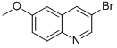 3-bromo-6-methoxyquinoline  