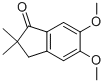 1H-Inden-1-one, 2,3-dihydro-5,6-dimethoxy-2,2-dimethyl-  