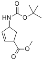 (1S,4R)-甲基-4-((叔丁氧羰基)氨基)环戊-2-烯羧酸  168683-02-1  97%  1g