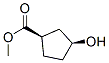 Cyclopentanecarboxylic acid, 3-hydroxy-, methyl ester, (1R-cis)- (9CI)  