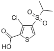 3-chloro-4-propan-2-ylsulfonylthiophene-2-carboxylic acid