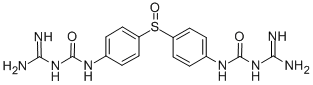 (C16H18N8O3S) 1,1'-[Sulfinyldi(p-phenylene)]bis(3-amidinourea)