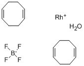 (1Z,5Z)-cycloocta-1,5-diene,rhodium,tetrafluoroborate,hydrate
