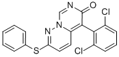 5-(2,6-DICHLOROPHENYL)-2-PHENYLSULFANYLPYRIDAZINO[6,1-F]PYRIMIDIN-6-ONE