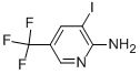 3-iodo-5-(trifluoromethyl)-2-pyridinylamine
