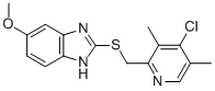 1H-Benzimidazole,
2-[[(4-chloro-3,5-dimethyl-2-pyridinyl)methyl]thio]-5-methoxy-