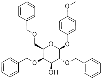 4-Methoxyphenyl 2,4,6-Tri-O-benzyl-β-D-galactopyranoside  