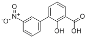 2-HYDROXY-3''-NITRO-BIPHENYL-3-CARBOXYLIC ACID  