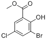 Methyl3-bromo-5-chloro-2-hydroxybenzoate