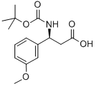 (3S)-3-(3-methoxyphenyl)-3-[(2-methylpropan-2-yl)oxycarbonylamino]propanoic acid