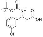 Boc-(R)-3-Amino-3-(3-chloro-phenyl)-propionicacid