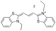 3-Ethyl-2-[3-(3-ethyl-benzothiazol-2(3H)-ylidene)propen-1-yl]benzothiazolium iodide