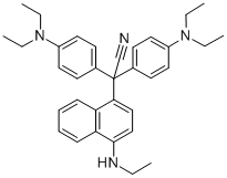 Bis(4-N,N-Diethylaminophenyl)-(4-N-ethylaminonaphthalen-1-yl)acetonitrile