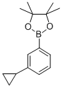 2-(3-cyclopropylphenyl)-4,4,5,5-tetramethyl-1,3,2-dioxaborolane