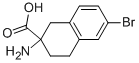 2-amino-6-bromo-3,4-dihydro-1H-naphthalene-2-carboxylic acid