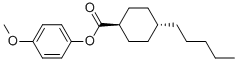 4-甲氧基苯基 反-4-n-戊基环己烷甲酸酯, 97%  67589-52-0  1g