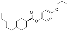 4-n-丙氧基苯基 反-4-n-五环己基羧酸酯, 98%  67589-54-2  1g
