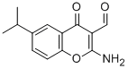 2-AMINO-6-ISOPROPYL-4-OXO-4H-BENZOPYRAN-3-CARBOXALDEHYDE