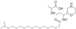 Propanoic acid, 2-hydroxy-, compd. with N-(3-(4-morpholinyl)propyl)isooctadecanamide (1:1)
