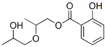 Benzoic acid, 2-hydroxy-, compd. with 1,1-oxybis(2-propanol)