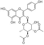 Kaempferol-3-O-(3,4-di-O-acetyl-alpha-L-rhamnopyranoside)