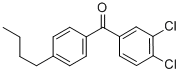 4-N-BUTYL-3',4'-DICHLOROBENZOPHENONE