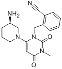 2-[[6-[(3R)-3-aminopiperidin-1-yl]-3-methyl-2,4-dioxopyrimidin-1-yl]methyl]benzonitrile