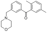2,5-DIMETHYL-3'-MORPHOLINOMETHYL BENZOPHENONE