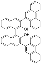 （S）-3,3'-二-9-菲基-1,1'-联萘-2,2'-二醇|CAS:957111-25-0|昊睿化学生产(S)-3,3'-Di-9-phenanthrenyl-1,1'-binaphthalene-2,2'-diol