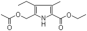 Ethyl 5-(acetyloxymethyl)-4-ethyl-3-methyl-1H-pyrrole-2-carboxylate