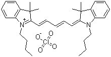 1,1'-Dibutyl-3,3,3',3'-tetramethylindadicarbocyanine perchlorate  