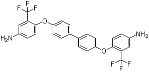 4,4'-bis(4-amino-2-trifluoromethylphenoxy)biphenyl