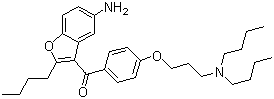 (5-Amino-2-butyl-3-benzofuranyl)[4-[3-(dibutylamino)propoxy]phenyl]methanone