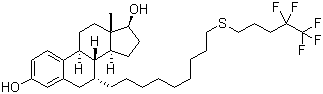 (7a,17b)-7-[9-[(4,4,5,5,5-Pentafluoropentyl)thio]nonyl]-estra-1,3,5(10)-triene-3,17-diol  