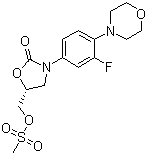 (R)-[3-(3-Fluoro-4-morpholinophenyl)-2-oxo-5-oxazolidinyl]methyl methanesulfonate  