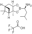 (αR)-(1S,2S,3R,5S)-Pinanediol-1-amino-3-methylbutane-1-boronate Trifluoroacetate