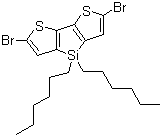 2,6-Dibromo-4,4-dihexyl-4H-silolo[3,2-b:4,5-b']dithiophene  